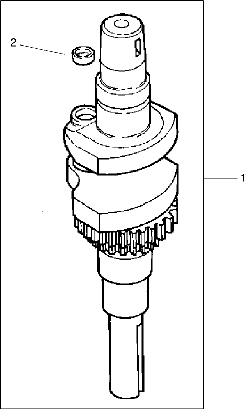 Crankshaft Assembly Kohler CV460S 26518