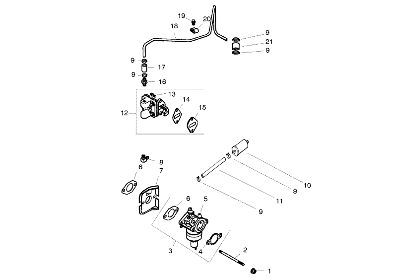 Fuel System Asembly Kohler Cv460S 26518