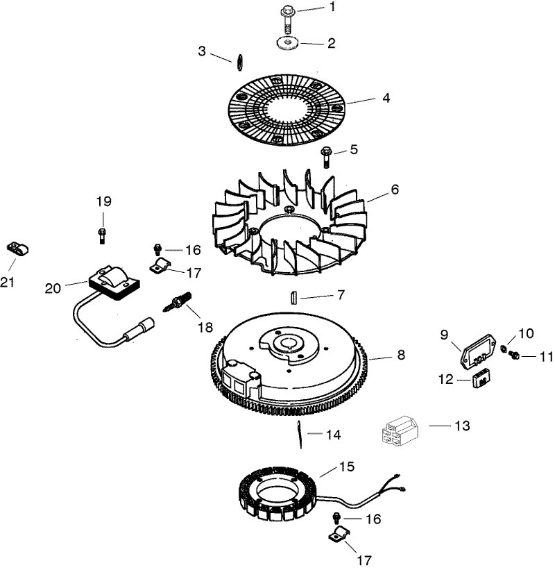 IgnitionElectrical Assembly Kohler CV460S 26518