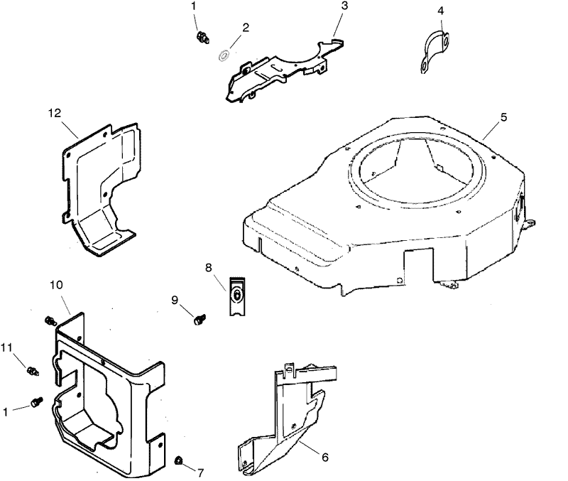 Blower Housing Assembly Kohler CV460S 26518