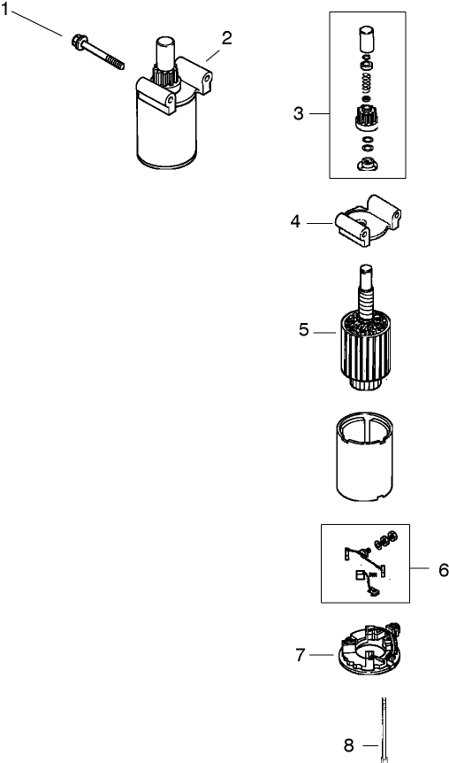 Starter Assembly Kohler CV460S 26518