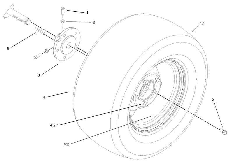 Rear Wheel Assembly