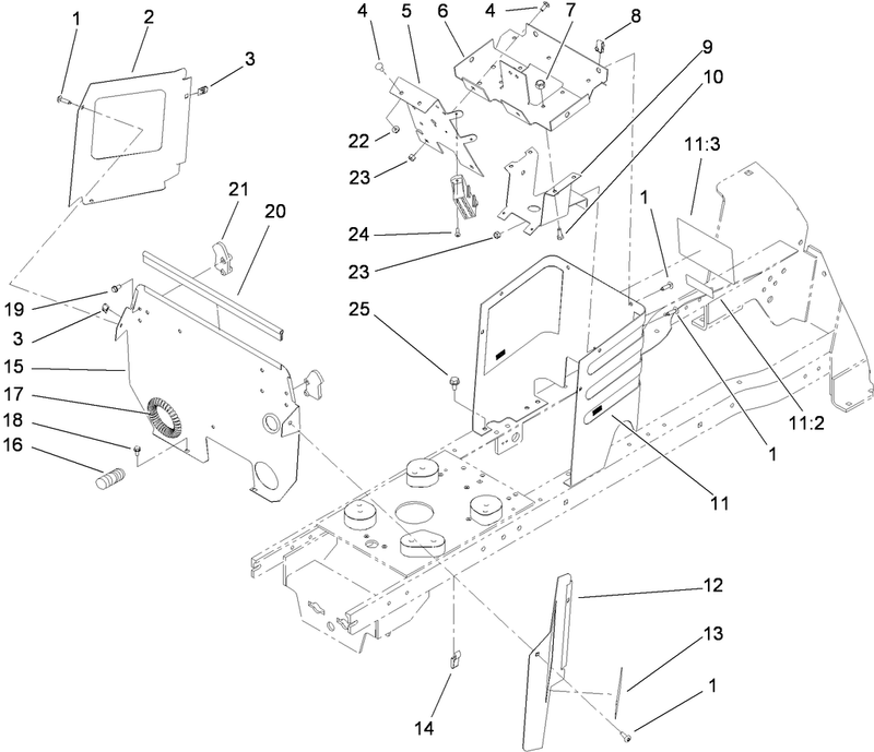 Hoodstand and Firewall Assembly