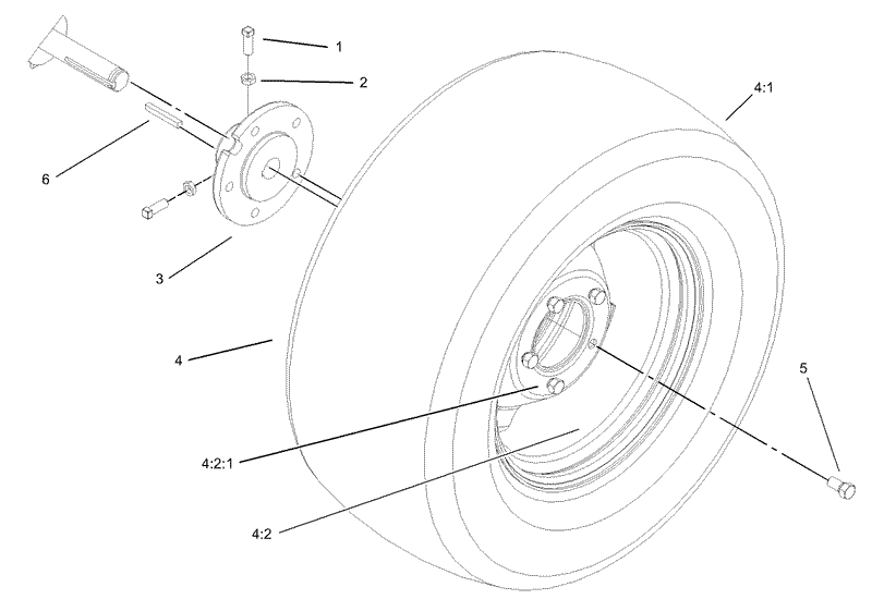 Rear Wheel Assembly