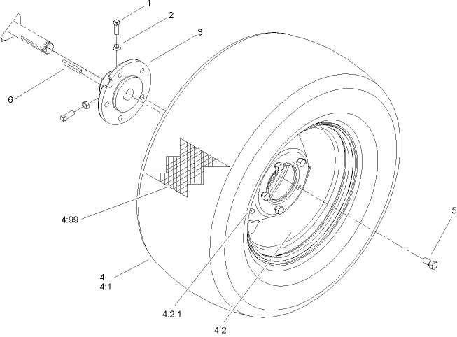 Rear Wheel Assembly