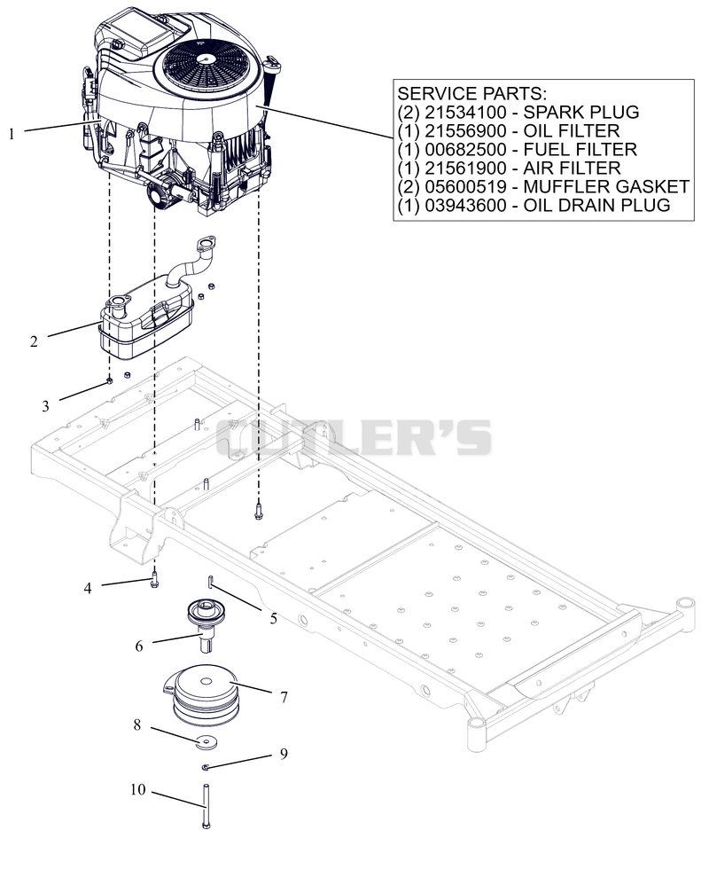 Engine - Briggs and Stratton EXI2200