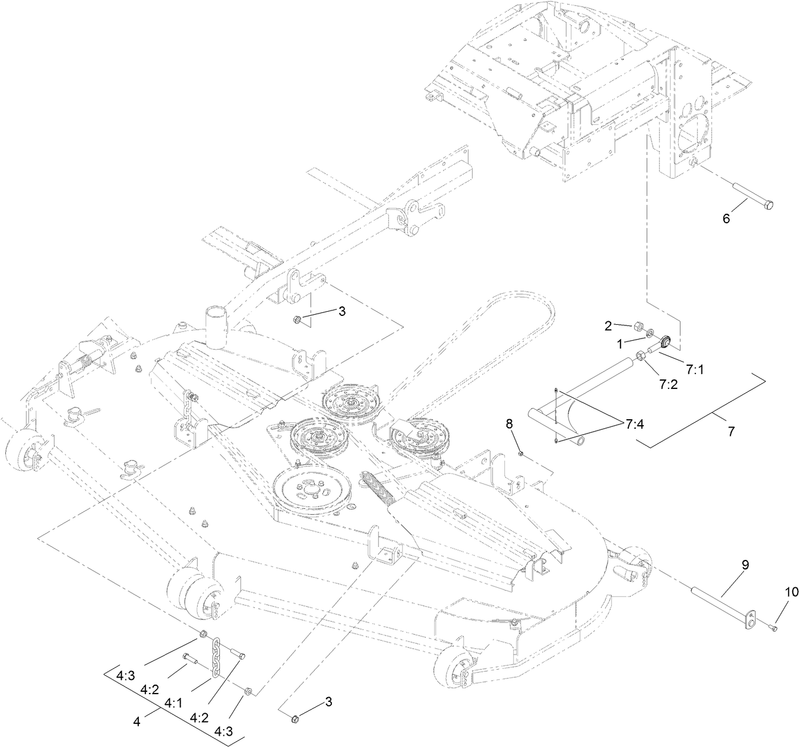 Deck Connection Assembly