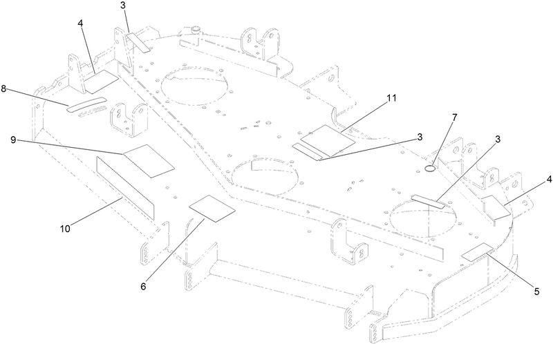 Deck Decal Assembly No 140 1151