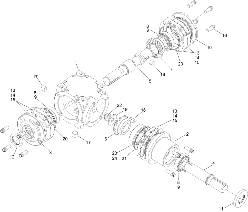 Gearbox Assembly No 107 9887