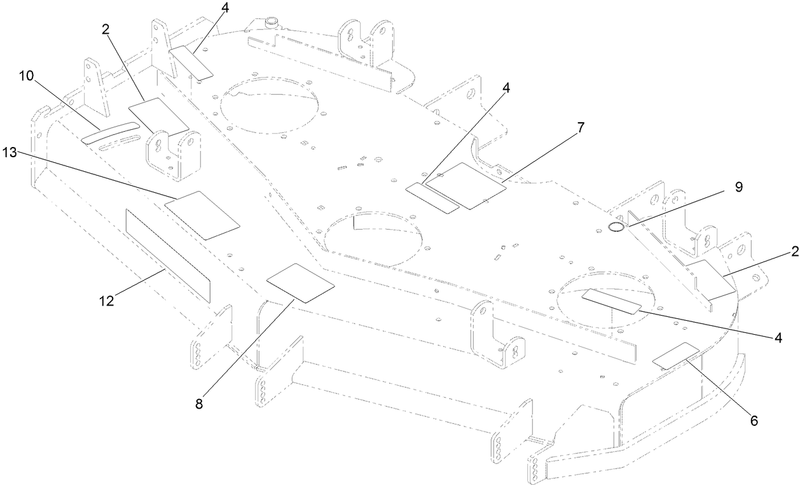 Deck Decal Assembly No 140 0988