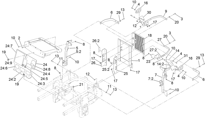 Engine Housing Assembly