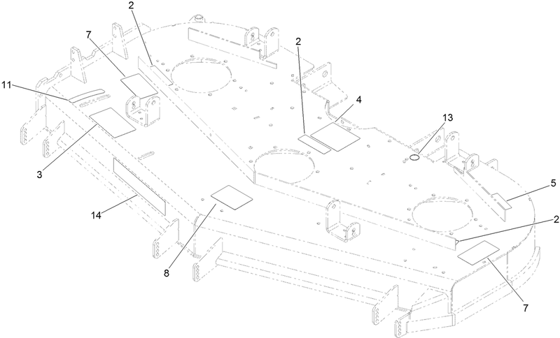 Deck Decal Assembly No 140 0992