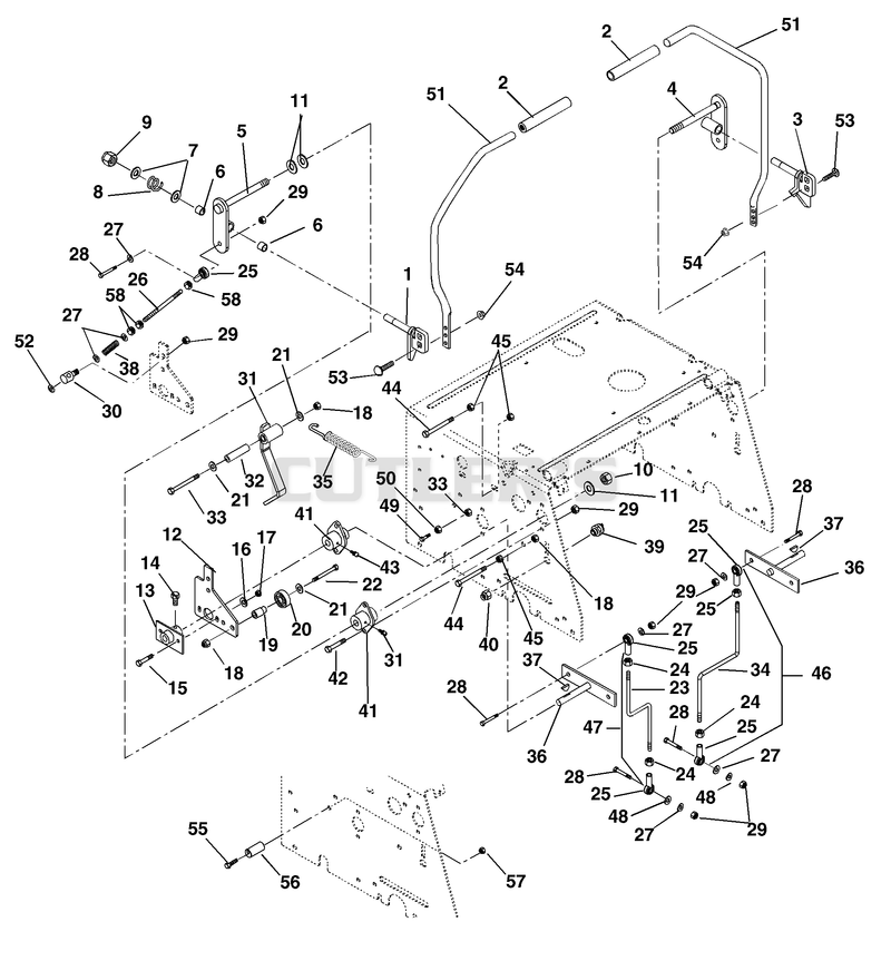 Controls (020, 021, 022, 023, 308-S/N 000101-000999 & 013-S/N 010055-010499)