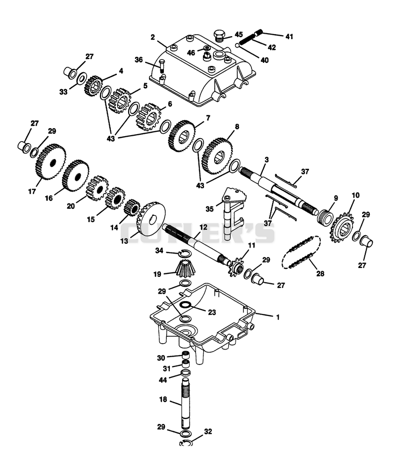 TRANSMISSION 700-032