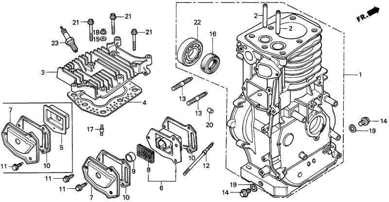FR500   CYLINDER