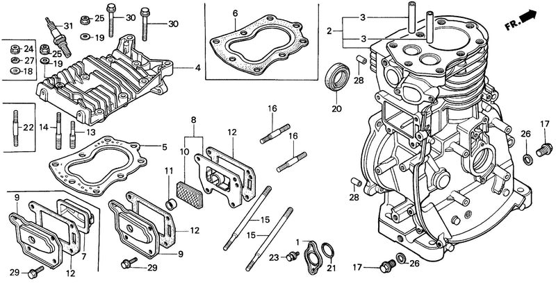 FR700   CYLINDER