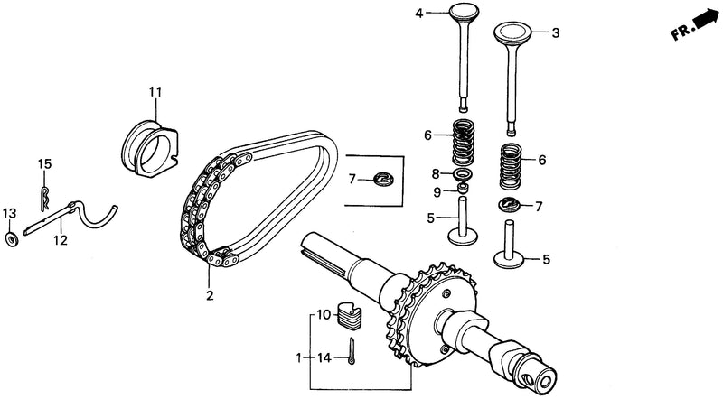 FR700   CAMSHAFT