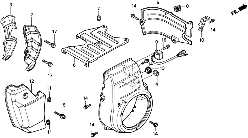 FR700   FAN COVER