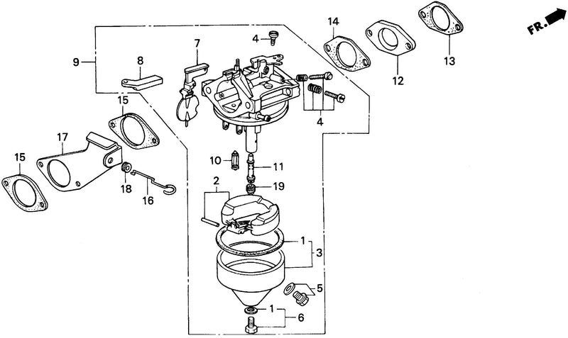 FR500   CARBURETOR