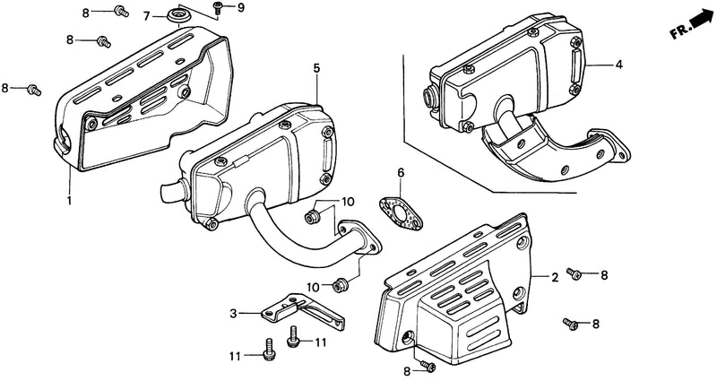 FR500   MUFFLER