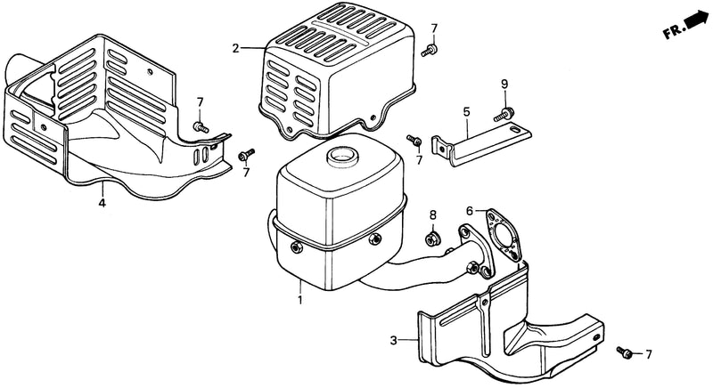 FR700   MUFFLER