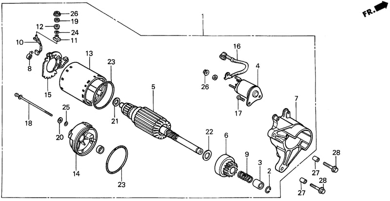 STARTING MOTOR