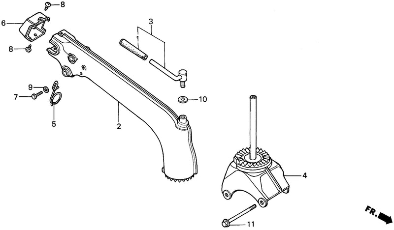 FR500   HANDLE COLUMN