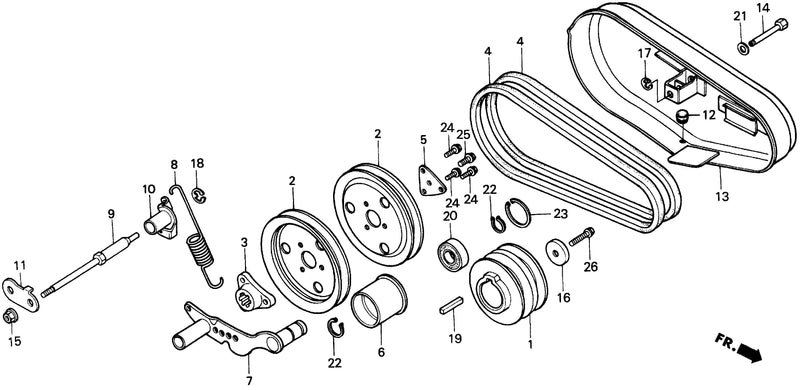BELT COVER@DRIVE PULLEY