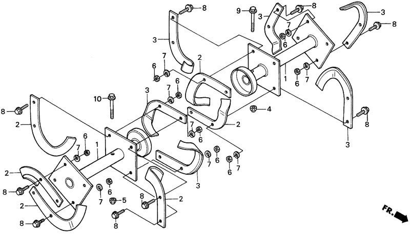 ROTARY TINE