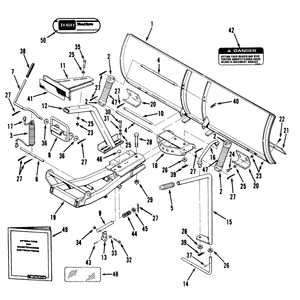 56in-142 Cm Snow Blade Vehicle Identification Number 16-56by01
