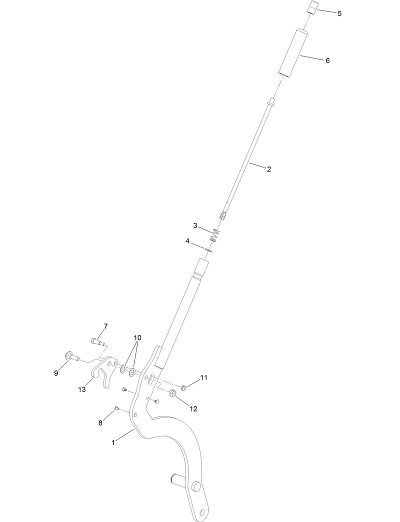 HOC Lever Assembly No 130 1755