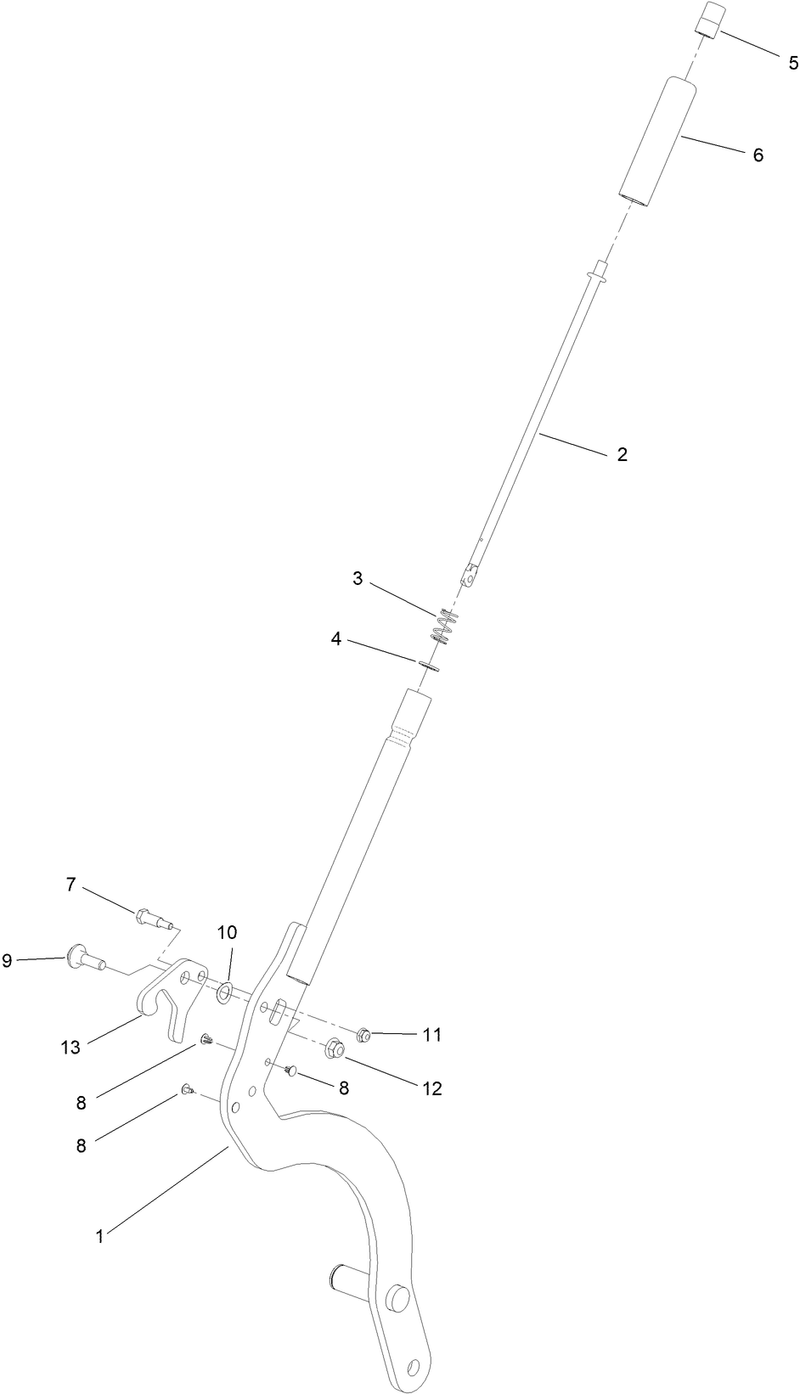 HOC Lever Assembly No 130 1755