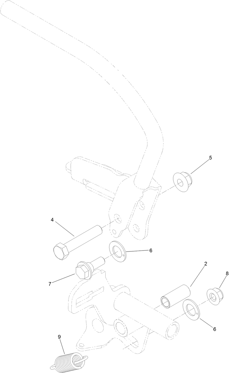 Control Handle Assembly No 132 5157