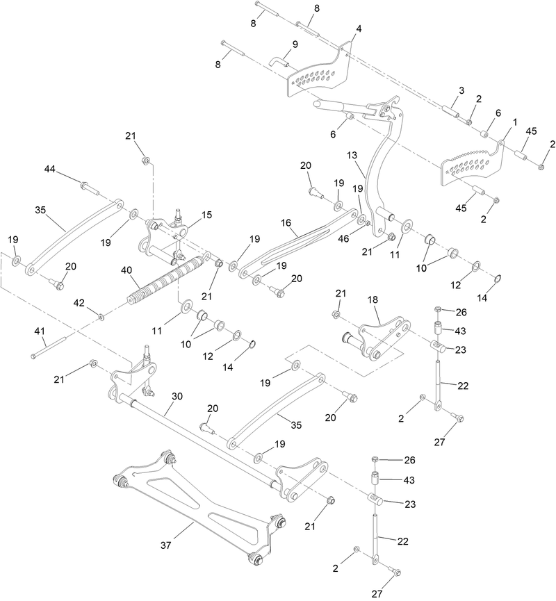 Deck Lift Assembly