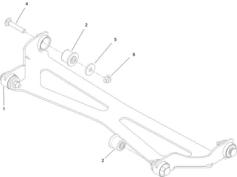 Deck Strut Assembly No 147 4557