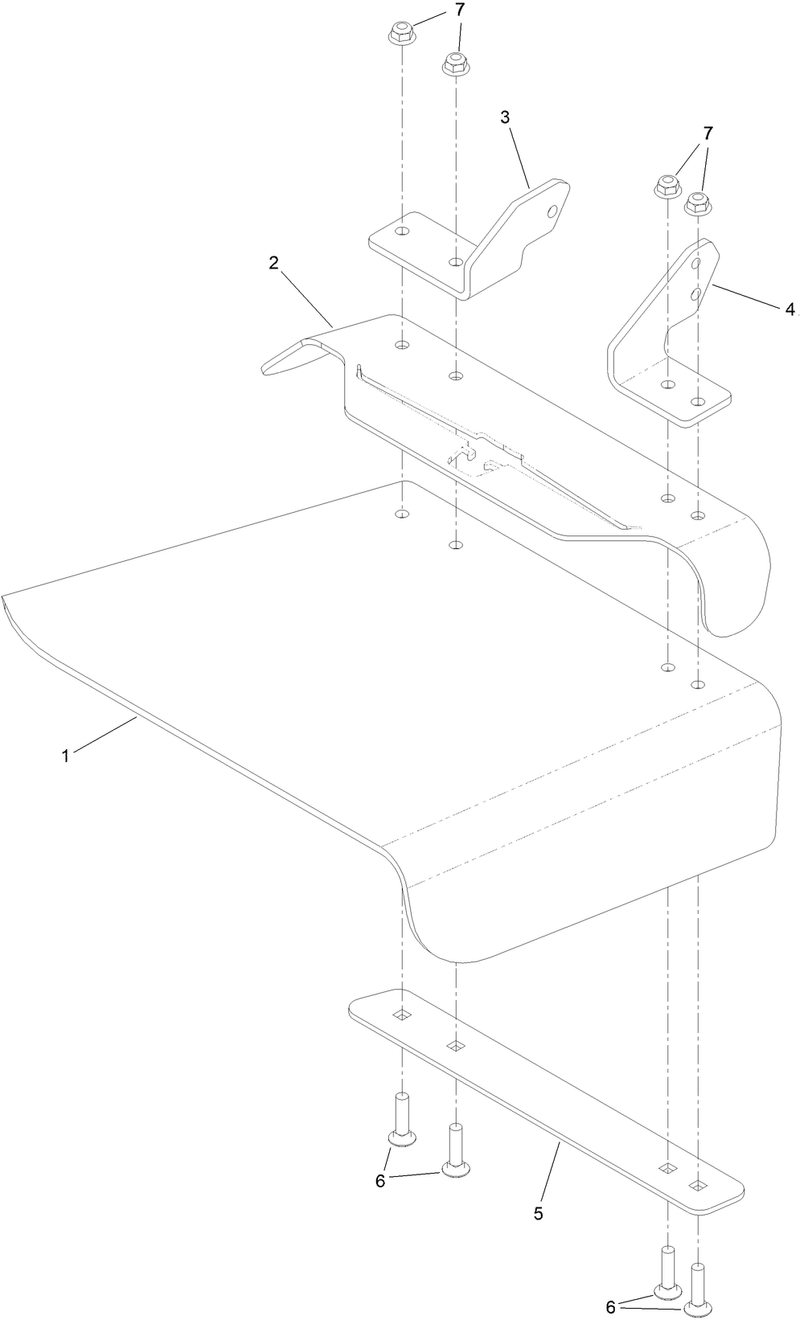Deflector Assembly No 163 4031