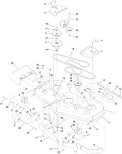 60 Inch Deck Assembly