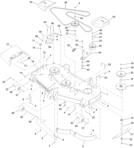 60 Inch Deck Assembly