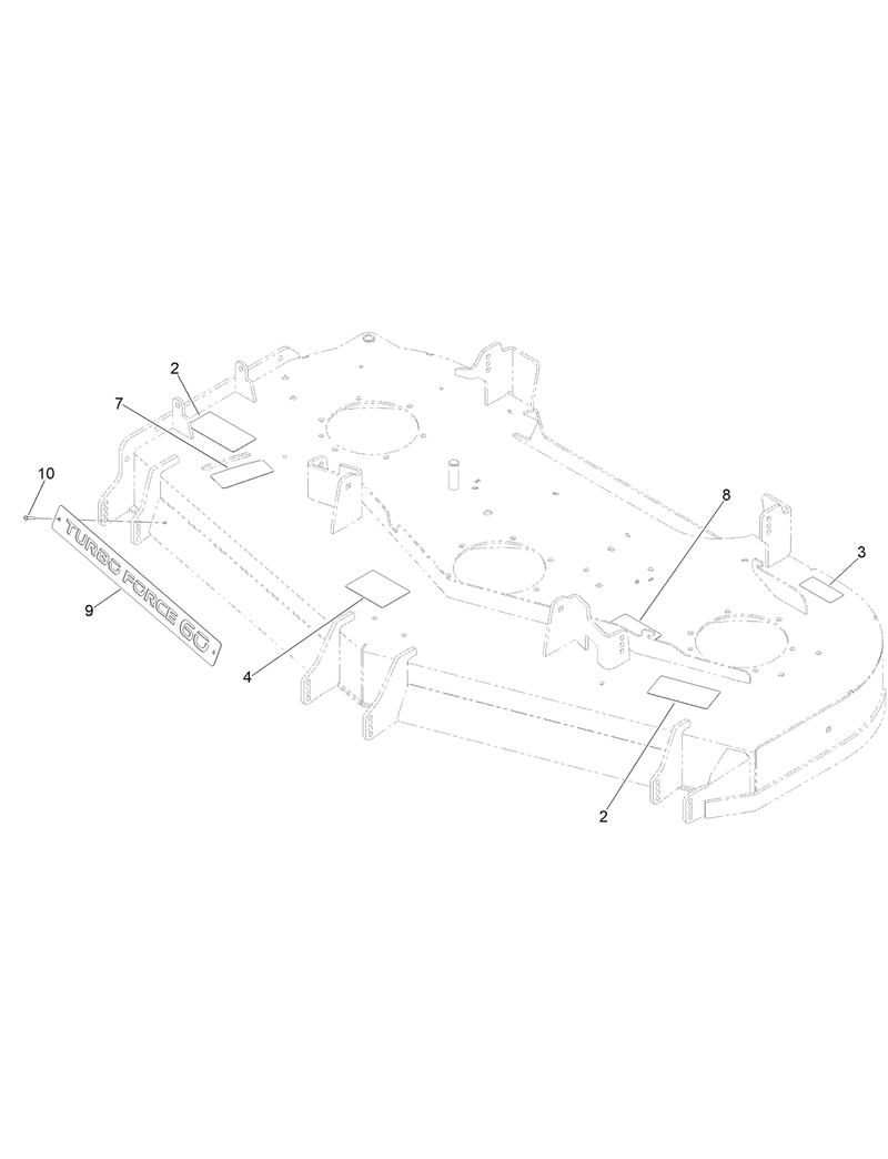 Deck Assembly No 145 1617