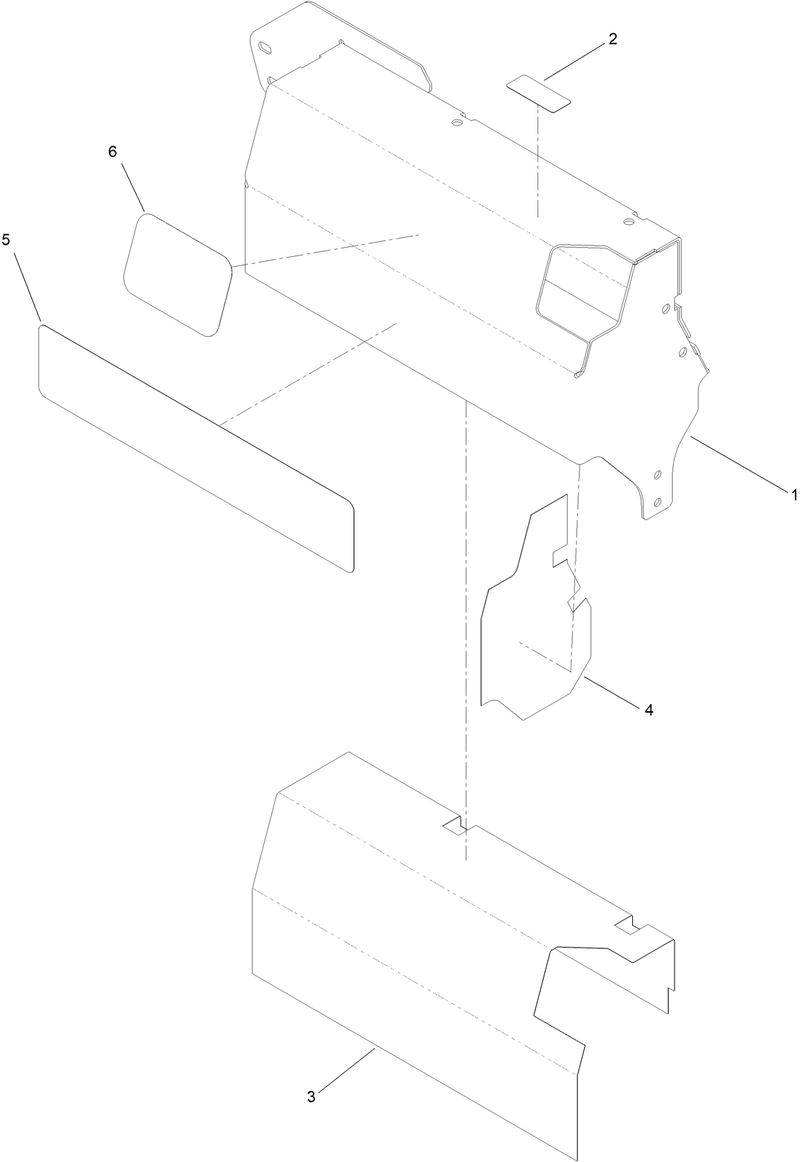 Muffler Guard Assembly No 163 4042