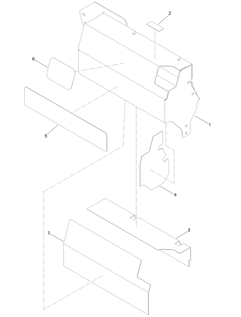 Muffler Guard Assembly No 163 4042