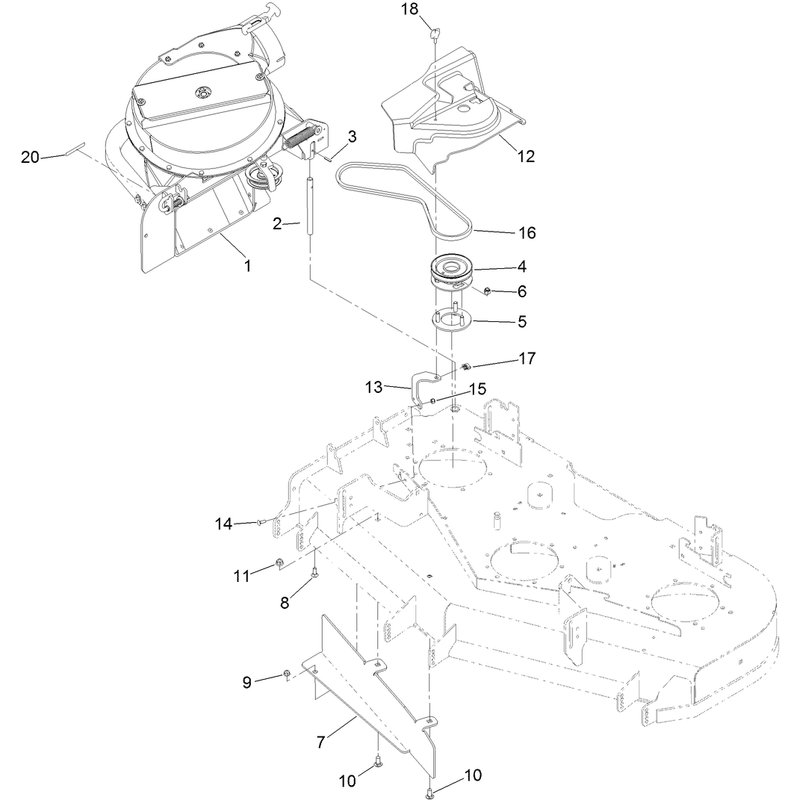 Blower and Drive Assembly