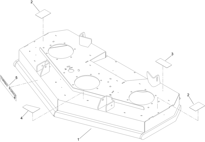 Deck Decal Assembly No 139 8141