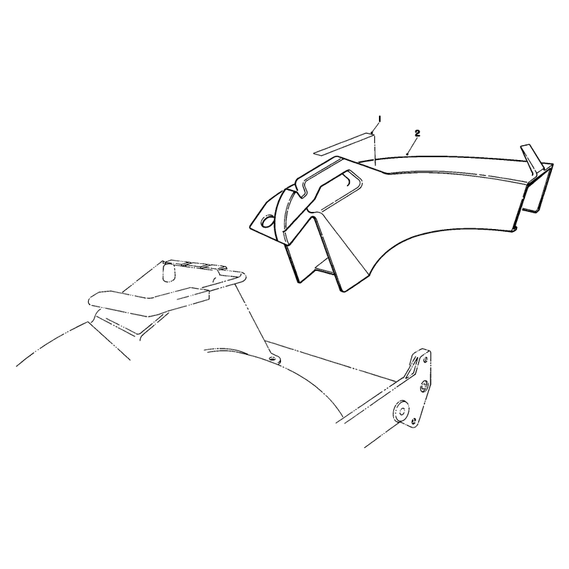 Side Discharge Chute Model No 59110 Optional