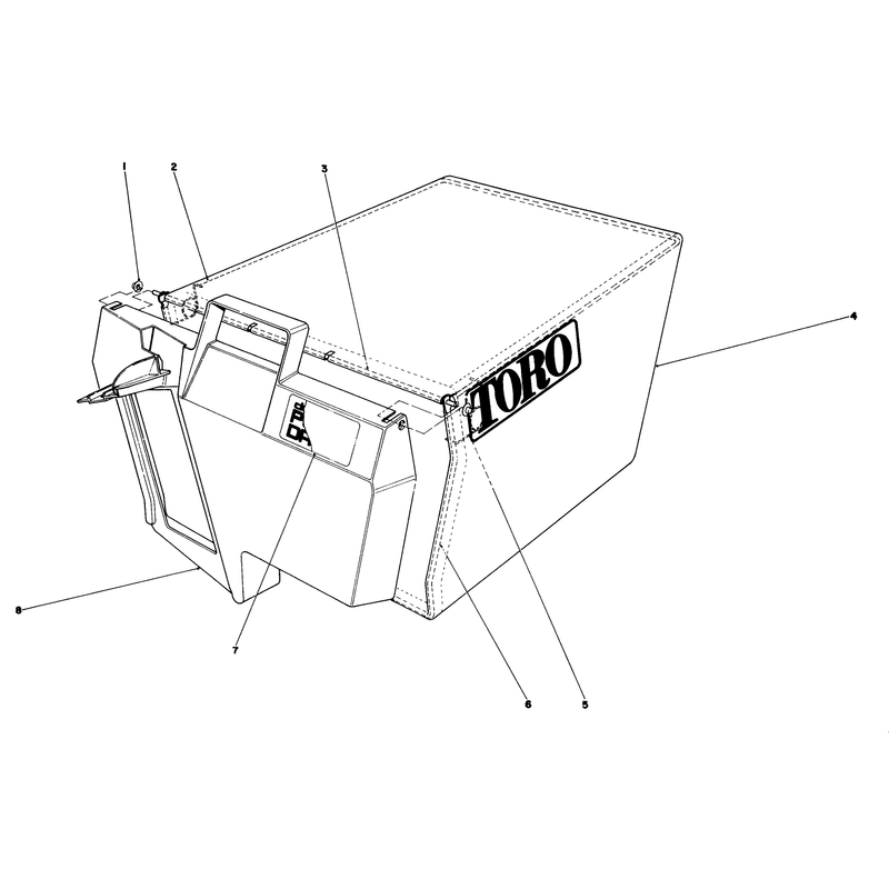 Grass Bag Assembly No 11-0189
