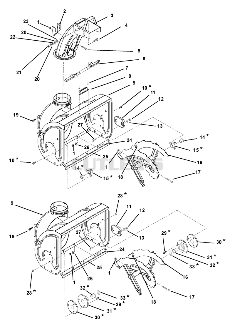 Auger And Chute