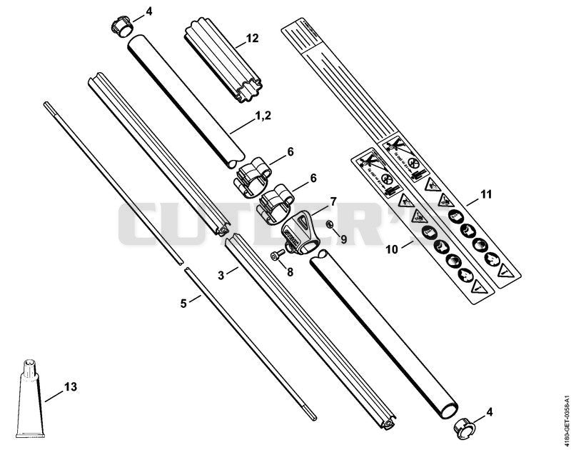 Drive tube assembly