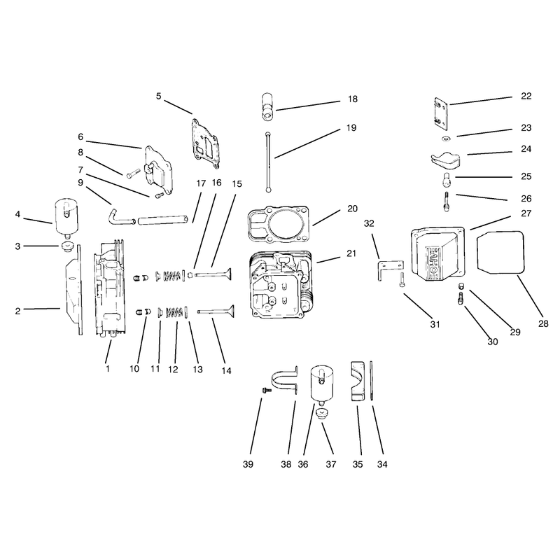 Head Valve Breather Kohler Engine Cv18s-Ps61521
