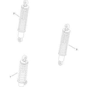 Heavy Duty Spring Kit Assembly No 163-5940