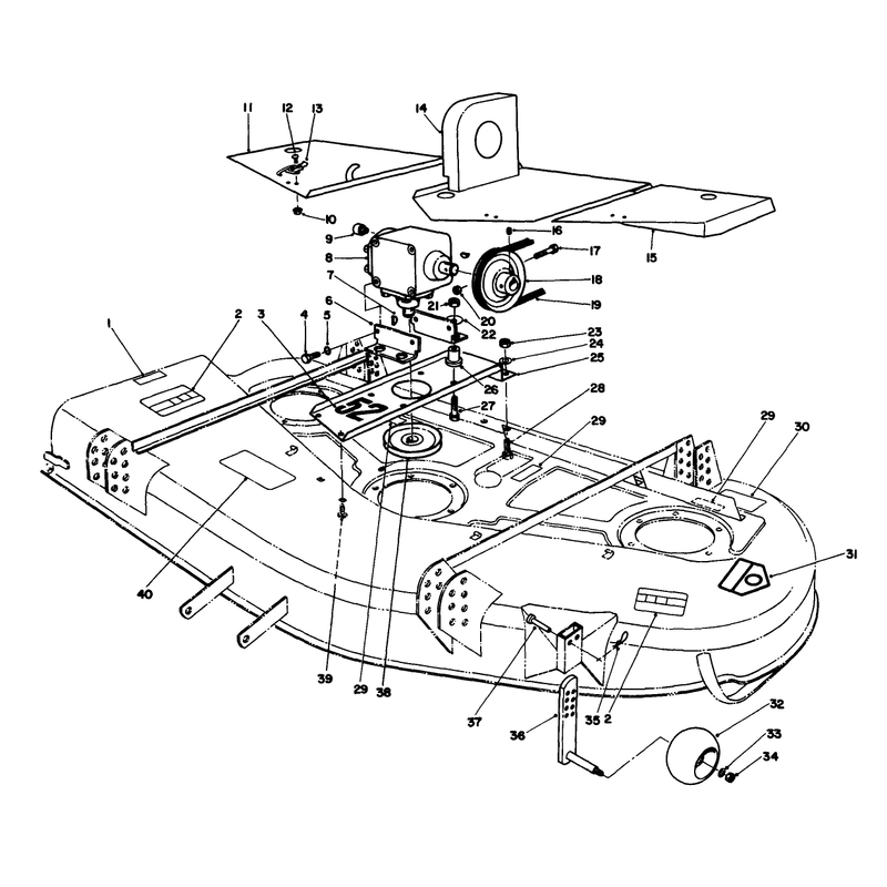 Cutting Unit Model No 30753 Continued